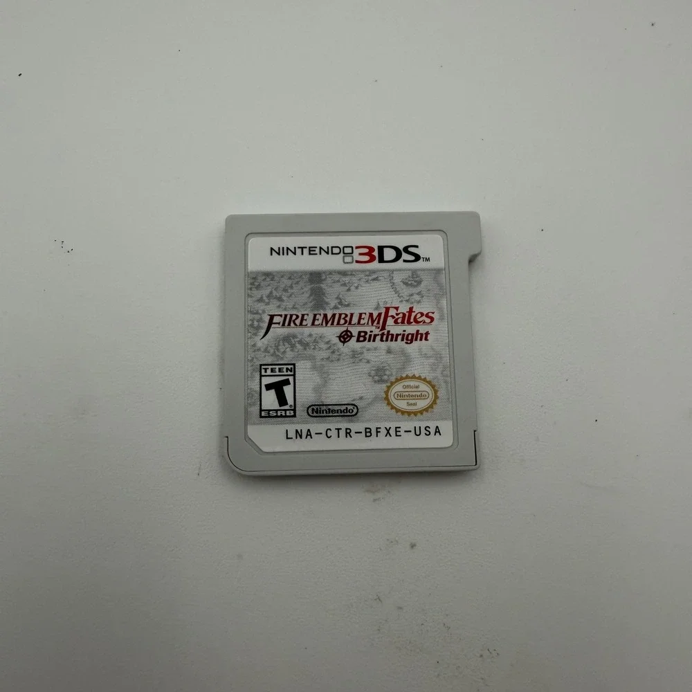 Fire Emblem Fates Birthright Nintendo 3DS Game Case & Manual BFXE-USA